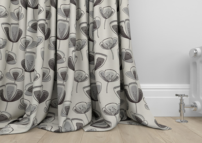 Helix, Grey - Made to Measure Curtains - Image 6